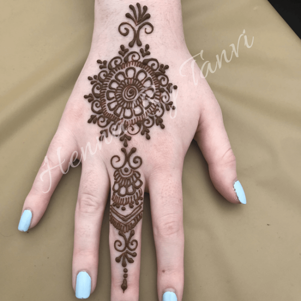 Occasion henna design 1