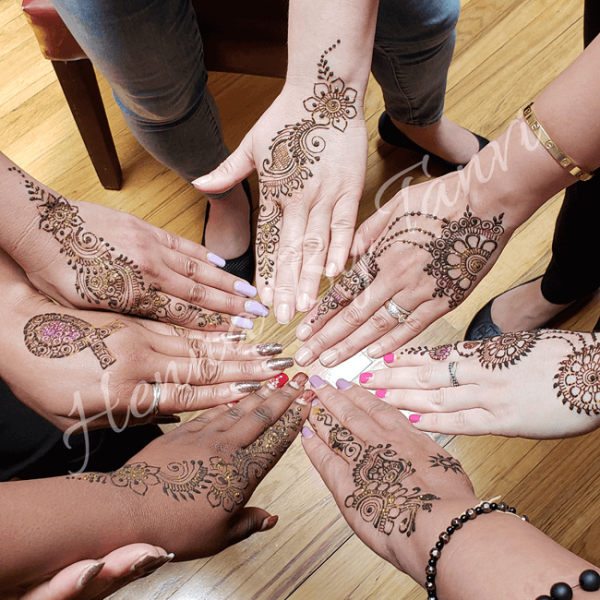 Occasion henna design 3