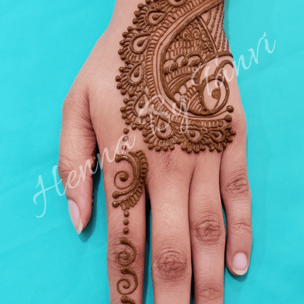 Occasion henna design 4